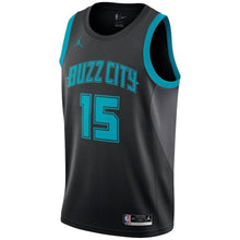 Load image into Gallery viewer, 15-Kemba Walker Charlotte Hornets Swingman Jersey – City Edition – Black
