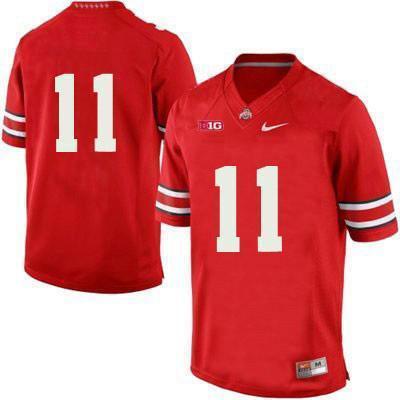 #11 Ohio State Buckeyes Nike Football Jersey - Red