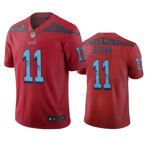 #11 Tennessee Titans A.J. Brown Red Vapor Limited City Edition Jersey - Red