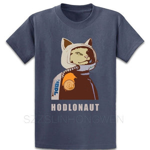 Hodlonaut T Shirt Fashion Customized Trend Spring Autumn O Neck Tee Shirt