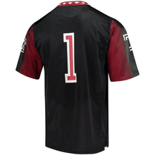 Load image into Gallery viewer, #1 Temple Owls Under Armour Replica Football Jersey - Black