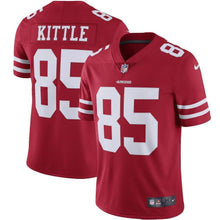 Load image into Gallery viewer, George Kittle San Francisco 49ers Nike Vapor Limited Jersey - Scarlet