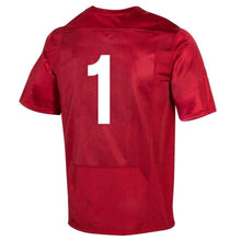 Load image into Gallery viewer, #1 Wisconsin Badgers Under Armour College Football 150th Anniversary Replica Jersey - Red