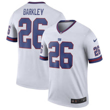 Load image into Gallery viewer, Saquon Barkley Nike New York Giants Color Rush Legend Jersey - White