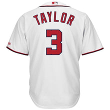 Load image into Gallery viewer, Michael Taylor Washington Nationals Majestic Home Cool Base Player Jersey - White