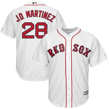 Load image into Gallery viewer, JD Martinez Boston Red Sox Majestic Official Cool Base Player Jersey - White