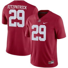 Load image into Gallery viewer, Minkah Fitzpatrick Alabama Crimson Tide Nike Game Jersey - Crimson