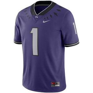 #1 TCU Horned Frogs Nike Game Jersey - Purple