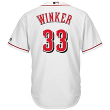 Load image into Gallery viewer, Jesse Winker Cincinnati Reds Majestic Home Cool Base Player Jersey - White