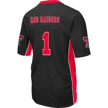 Load image into Gallery viewer, Texas Tech Red Raiders Colosseum Max Power Football Jersey - Black