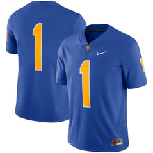 Load image into Gallery viewer, #1 Pitt Panthers Nike Game Jersey - Royal