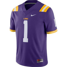 Load image into Gallery viewer, #1 LSU Tigers Nike Game Jersey - Purple