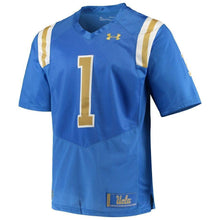 Load image into Gallery viewer, #1 UCLA Bruins Under Armour Premier Football Jersey - Blue