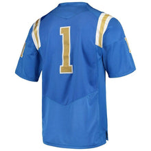 Load image into Gallery viewer, #1 UCLA Bruins Under Armour Premier Football Jersey - Blue