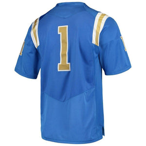 #1 UCLA Bruins Under Armour Premier Football Jersey - Blue