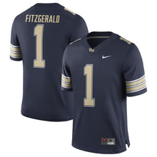 Load image into Gallery viewer, Larry Fitzgerald Pitt Panthers Nike Alumni Football Jersey - Navy