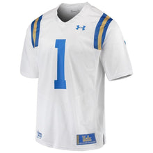 Load image into Gallery viewer, #1 UCLA Bruins Under Armour Premier Football Jersey - White