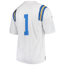 Load image into Gallery viewer, #1 UCLA Bruins Under Armour Premier Football Jersey - White