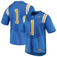 Load image into Gallery viewer, #1 UCLA Bruins Under Armour Team Replica Football Jersey - Blue