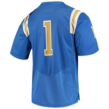 Load image into Gallery viewer, #1 UCLA Bruins Under Armour Team Replica Football Jersey - Blue