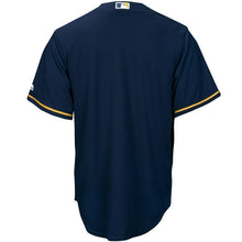 Load image into Gallery viewer, Milwaukee Brewers Majestic Official Cool Base Jersey - Navy -