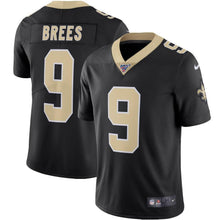 Load image into Gallery viewer, Drew Brees New Orleans Saints Nike 100th Season Vapor Limited Jersey - Black