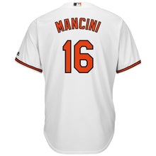 Load image into Gallery viewer, Trey Mancini Baltimore Orioles Majestic Home Cool Base Replica Player Jersey - White