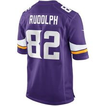 Load image into Gallery viewer, Kyle Rudolph Minnesota Vikings Nike Game Jersey - Purple