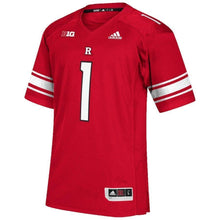 Load image into Gallery viewer, #1 Rutgers Scarlet Knights adidas Premier Jersey - Scarlet