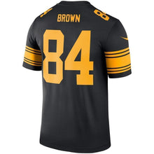 Load image into Gallery viewer, Antonio Brown Pittsburgh Steelers Nike Color Rush Legend Jersey - Black