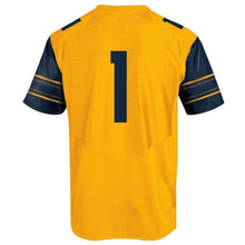 Load image into Gallery viewer, #1 Cal Bears Under Armour Team Replica Football Jersey - Gold