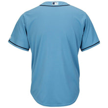 Load image into Gallery viewer, Tampa Bay Rays Majestic Official Cool Base Jersey - Light Blue