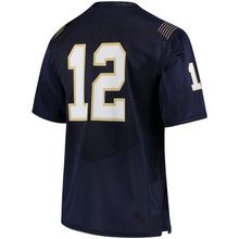 Load image into Gallery viewer, #12 Navy Midshipmen Under Armour Replica Football Jersey - Navy