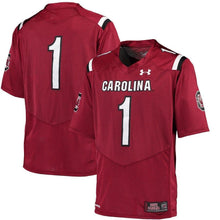 Load image into Gallery viewer, #1 South Carolina Gamecocks Under Armour Premier Jersey - Garnet