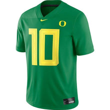 Load image into Gallery viewer, #10 Oregon Ducks Nike Game Jersey - Green