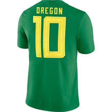 Load image into Gallery viewer, #10 Oregon Ducks Nike Game Jersey - Green