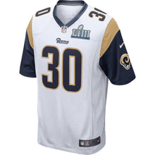 Load image into Gallery viewer, Todd Gurley II Los Angeles Rams Nike Super Bowl LIII Bound Game Jersey - White