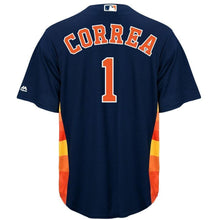 Load image into Gallery viewer, Carlos Correa Houston Astros Majestic Official Cool Base Player Jersey - Navy