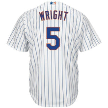 Load image into Gallery viewer, David Wright New York Mets Majestic Home Replica Cool Base Player Jersey - White/Royal