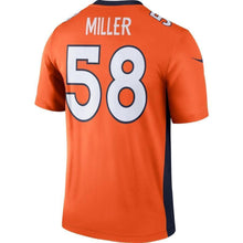 Load image into Gallery viewer, Von Miller Denver Broncos Nike Legend Jersey - Orange