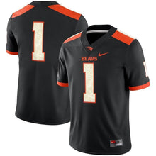 Load image into Gallery viewer, #1 Oregon State Beavers Nike Game Jersey - Black