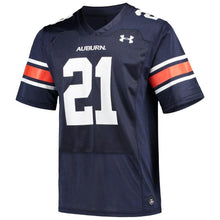 Load image into Gallery viewer, Kerryon Johnson Auburn Tigers Under Armour Replica Alumni Jersey - Navy