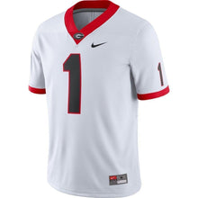 Load image into Gallery viewer, #1 Georgia Bulldogs Nike Game Jersey - White