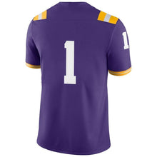 Load image into Gallery viewer, #1 LSU Tigers Nike Football Game Jersey - Purple