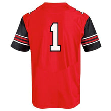 Load image into Gallery viewer, #1 Utah Utes Under Armour Team Replica Football Jersey - Red