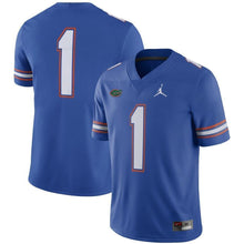 Load image into Gallery viewer, #1 Florida Gators Jordan Brand Game Jersey - Royal