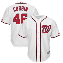 Load image into Gallery viewer, Patrick Corbin Washington Nationals Majestic Home Cool Base Player Jersey - White