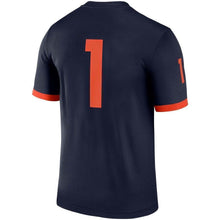 Load image into Gallery viewer, #1 Illinois Fighting Illini Nike Legend Jersey - Navy