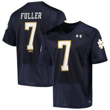 Load image into Gallery viewer, Will Fuller Notre Dame Fighting Irish Under Armour Replica Alumni Jersey - Navy