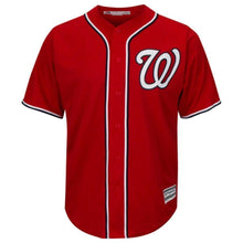 Load image into Gallery viewer, Washington Nationals Majestic Official Cool Base Jersey - Red